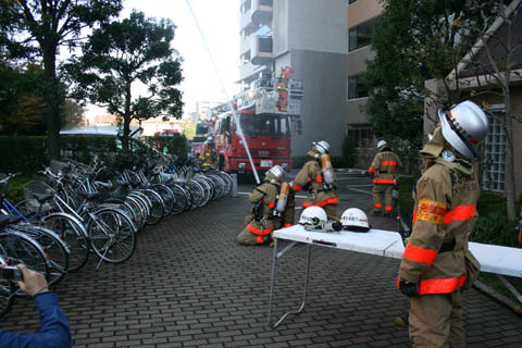 消防訓練の様子（写真5）