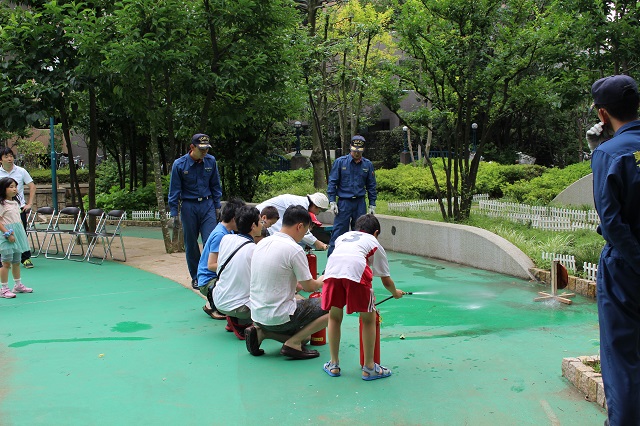 消火器の使用体験（写真5）