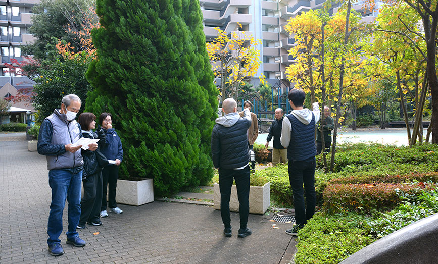 自衛消防訓練_搬入経路確認