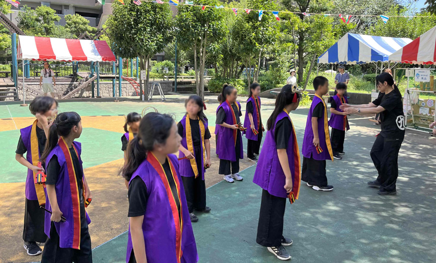 写真：九小よさこい