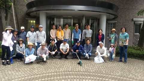 草取り参加の皆様